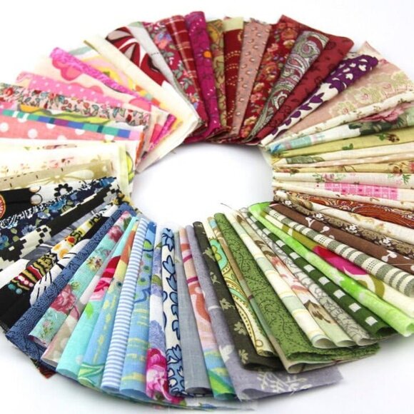 Brand New Cotton Patchwork 10CM Cotton Color A Quilted - Picture 2 of 6
